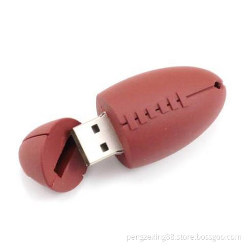 PVC Rugby USB Flash Drive (PZM1021)